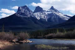 Three Sisters - Canmore, Alberta, Canada Three Sisters - Canmore, Alberta, Canada